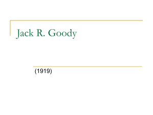 Jack R. Goody