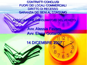 Diapositiva 1 - Comune di Venezia