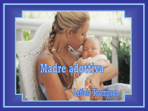 Mãe Adotiva - Letícia Thompson