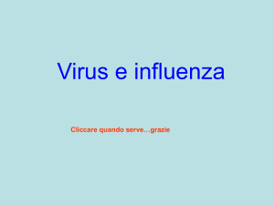 Virus e influenza - Digilander