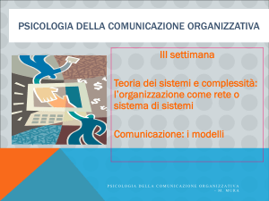 La Psicologia delle organizzazioni come disciplina