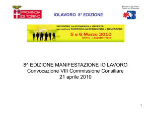 iolavoro 8° edizione - Provincia di Torino