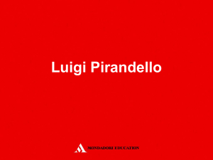 Luigi Pirandello Luigi Pirandello