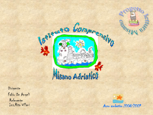 Diapositiva 1 - Istituto Comprensivo Misano Adriatico RN