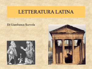 Letteratura latina arcaica