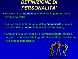 disturbi di personalità