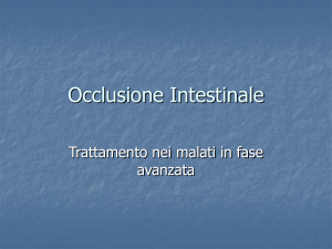 Occlusione Intestinale