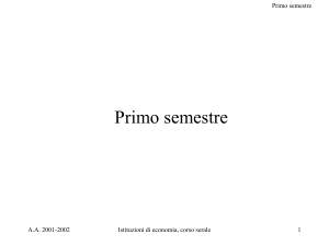 PrimoSemestre