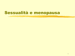 Sessualità e menopausa