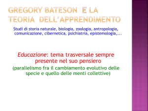 Apprendimento Bateson-Bauman