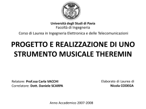 presentazione - Università di Pavia