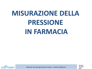 Lezione Misurazione Pressione