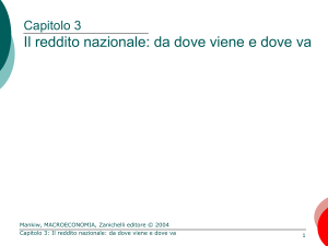 Capitolo 3 - Dipartimento di Economia, Statistica e Finanza