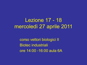 Lez_17-18_vettori_27-4-11 - Università degli Studi di Roma "Tor