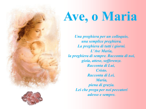 Ave Maria 1 - Partecipiamo.it