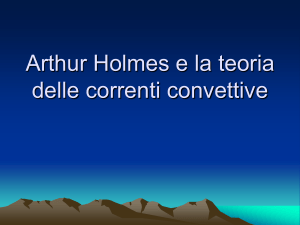 Arthur Holmes e la teoria delle correnti convettive