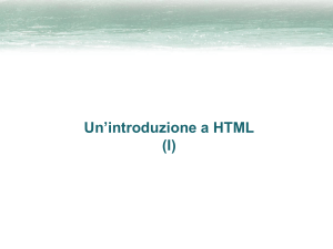 Lez04-IntroHTML-1 - Università degli Studi di Milano