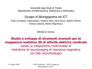 Presentazione di PowerPoint - Università degli Studi di Trieste