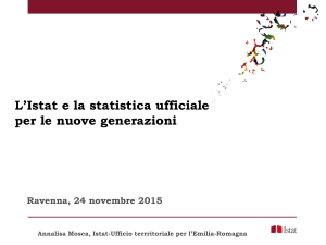 La statistica ufficiale