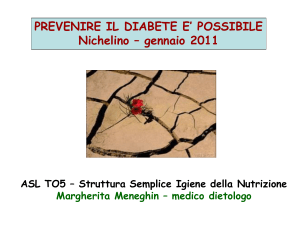 Standard italiani per la cura del diabete mellito