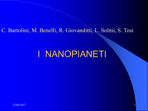 i Nanopianeti