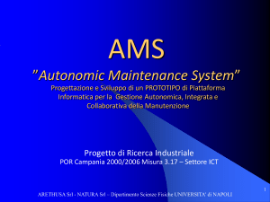 AMS “Autonomic Maintenance System”