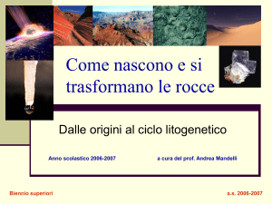 Rocce magmatiche - Liceo Cavalieri