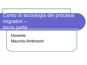 Diapositiva 1 - Dipartimento di Scienze sociali e politiche