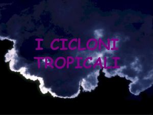 cicloni tropicali - Digilander