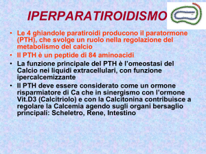 1 lezione(iperparatiroidismo-ca tiroidei)