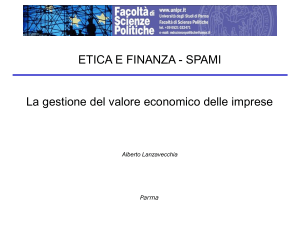 valore economico - Università degli Studi di Parma
