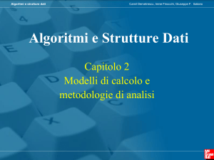 Algoritmi e Strutture Dati