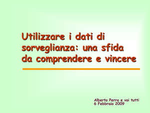 Discussione sull`utilizzo dei dati