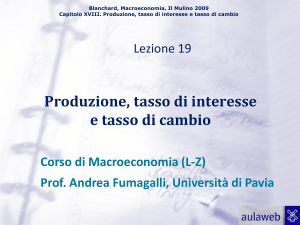 Fumagalli (Economia Aperta III). - Università degli studi di Pavia