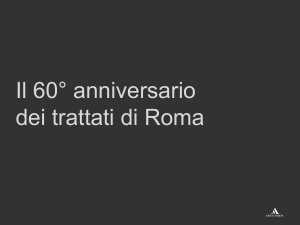 Il 60° anniversario dei trattati di Roma - Campus