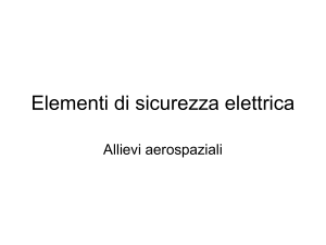 Elementi di sicurezza elettrica