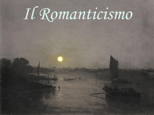 romanticismo - Liceo Malpighi