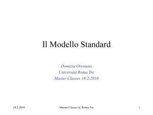 Il Modello Standard