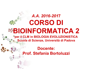 Bioinfo2_BE_3OLD - Università di Padova