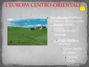 EUROPA CENTRO-ORIENTALE (Alessandro, Alessio)