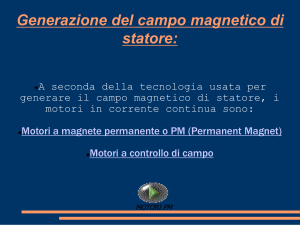 Generazione del campo magnetico di statore