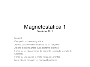 magn-1 - Sezione di Fisica
