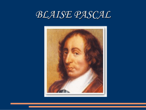 Blaise Pascal ()