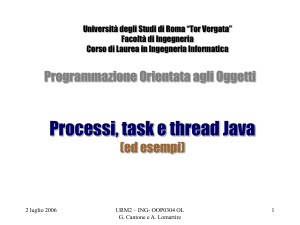 OOP0506_L21_Threads - Università degli Studi di Roma "Tor