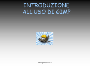 introduzione a gimp