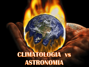astronomia e climatologia