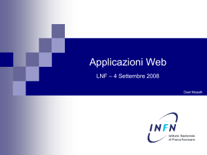 html - INFN-LNF - Istituto Nazionale di Fisica Nucleare