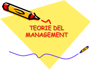 Teorie del management