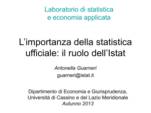 Produttori di statistiche ufficiali