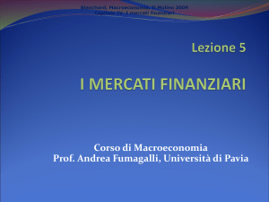 lezione 5 - Fumagalli - Università degli studi di Pavia